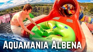 Water Slides at Aquapark Aquamania Albena GoPro POV