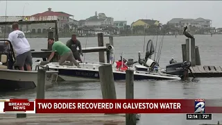 2 bodies recovered in Galveston water Monday, Coast Guard says