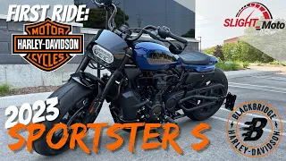 2023 Harley Davidson Sportster S - First Ride & Review