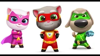 Talking Tom and Friends drawing and coloring - Talking hero drawing step by step