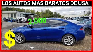 Estos son los autos más baratos de usa