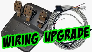 UPGRADE WIRING LOOM FOR LOGITECH G923 / G920 / G29 / G27 / G25 PEDALS