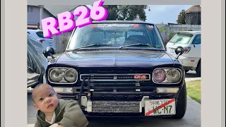 RB26 Nissan Skyline Hakosuka … (my sons car)