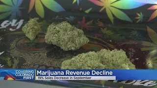 Recent data shows a decline in marijuana sales