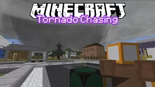Wedge Tornado Chase! - Minecraft Tornado Chasers - Episode 12