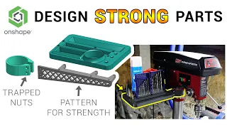 Designing STRONG parts: tips and tricks - 3D design for 3D printing pt5