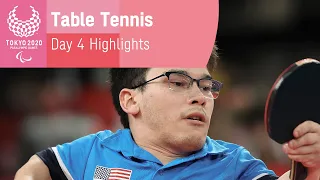 Table Tennis Highlights | Day 4 | Tokyo 2020 Paralympic Games