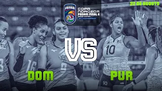 REPUBLICA DOMINICANA VS PUERTO RICO - COPA NORCECA PANAM FINAL SIX 2023