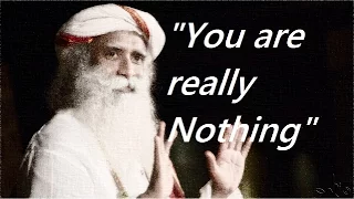 Sadhguru-   I am not really a person, that's my problem