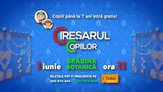 Distracţia e gratis la Cireşarul Copiilor 2018