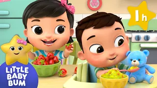 What Will You Eat? Snack Time Song ⭐ LittleBabyBum Nursery Rhymes - One Hour Baby Songs Mix