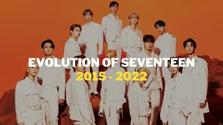 EVOLUTION OF SEVENTEEN (2015 - 2022) #SEVENTEEN