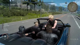 Final Fantasy XV : Is this a "Who farted?" scene? :))