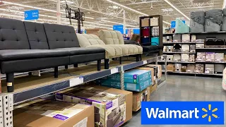 WALMART FURNITURE SOFAS COUCHES TABLES CHAIRS HOME DECOR SHOP WITH ME SHOPPING STORE WALK THROUGH