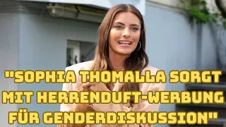 "Sophia Thomalla sorgt mit Herrenduft-Werbung für Genderdiskussion"