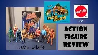 Flash Gordon Action Figures by Mattel in 1979