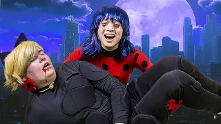 Miraculous Ladybug and Cat Noir in Real Life! | Crazy Emotional Superhero Situations By Crafty Hacks