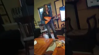 My grandma playing BaLaLaika