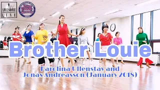 Brother Louie Line Dance Demo(Newcomer)