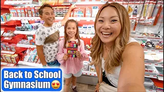 Back to School Haul GYMNASIUM 😍 Schulsachen kaufen für neue Schule! Clarielle Johann Loop Mamiseelen