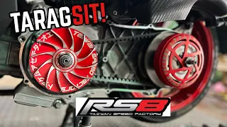 RS8 TARAGSIT CVT SET! | NMAX V1