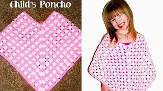 How to Crochet a Child's Poncho Tutorial: Beginner's Guide