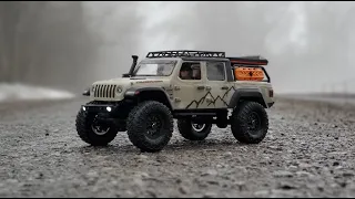 SCX24 Jeep Gladiator - BUDGET BUILD - Update 1 - Vinyl Wrap/Decals/PlastiDip/3D Printed Parts/Brass