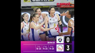 ZhuTing HL | Scandicci 3-0 Bergamo | Game2-Quarter -Finals | Lega Volley Femminile 2022/23