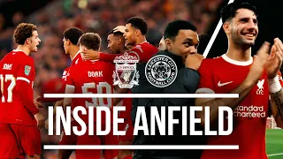 INSIDE ANFIELD: Liverpool 3-1 Leicester City | BEST view of comeback win!