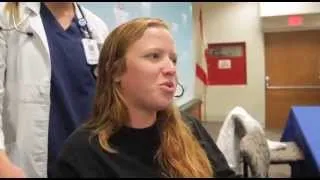 Shark attack victim describes her injuries