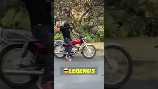 Bikers nowadays… KIDS vs MEN vs LEGEND 😎 #farazstuntrider #superbikes #bikers