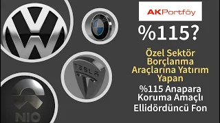 Ak Portföy Anapara Korumalı 54.Fon - Tesla & VW & BMW & Nio'ya odaklı  %15 Garanti Getirili