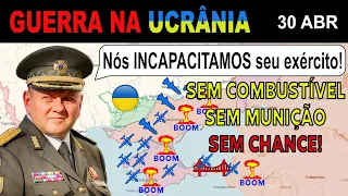 30 Abr: Ucranianos ALEIJARAM a DEFESA RUSSA antes da GRANDE OFENSIVA | A Guerra na Ucrânia explicada