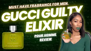 NEW Gucci Guilty Elixir Pour Homme Review - Must Have Fragrance for Men FIRST IMPRESSIONS