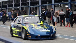 mateo Diaz corriendo con el dodge de tc 2000 platense