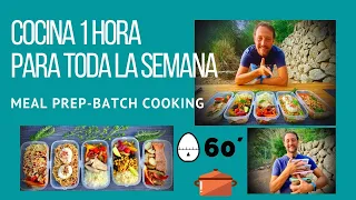 Cocina 1 Hora y Come toda la Semana 👍🏻 MENU ECONÓMICO ✅ - GUILLE RODRIGUEZ