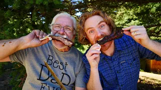 GRILLED Beef RIBS 😋: Our Summer ROAST in Alberta, Canada 🇨🇦