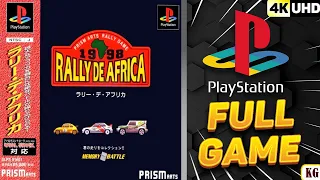 Rally de Africa [PS1] Longplay Walkthrough Playthrough FULL GAME [4K60ᶠᵖˢ UHD🔴]