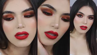 Maquillaje Navideño con Ojos Ahumados