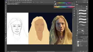 Speed Painting - Adobe Photoshop