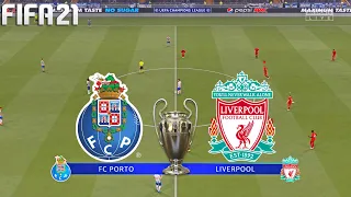 FIFA 21 | FC Porto vs Liverpool - UEFA Champions League - Full Match & Gameplay