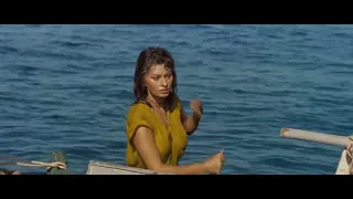 Sophia Loren—Boy On A Dolphin¬ (1957), scene 01