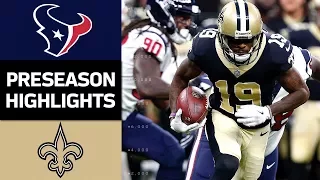 Texans vs. Saints | NFL Preseason Week 3 Game Highlights