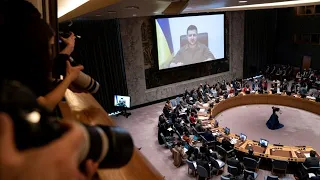 Selenski wirft UN-Sicherheitsrat Versagen vor