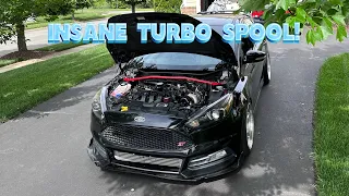 Focus ST SideWinder kit POV Drive! INSANE TURBO SOUNDS!!