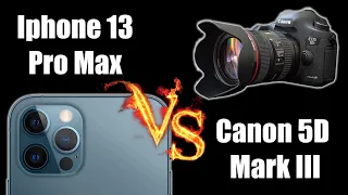 Стрим #44: с Canon 5D Mark III в руках! Зеркалка vs Iphone 13 Pro Max. Продаю кит 5D Mark II.