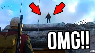 HOW TO GET ON TOP OF THE HEADQUARTERS IN COD WW2!! (OMG!!) **TUTORIAL**