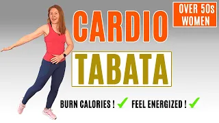 Fat Burning CARDIO TABATA Workout for Women Over 50 | Lively Ladies