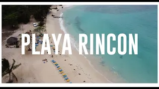 Playa Rincón Caño Frío Las Galeras Samaná Dominican Republic Beaches  4K drone DJI Mavic mini