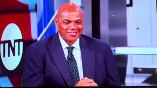 Chuck wasn’t feeling Shaq’s “jalapeño tequila” jingle. NBA on TNT